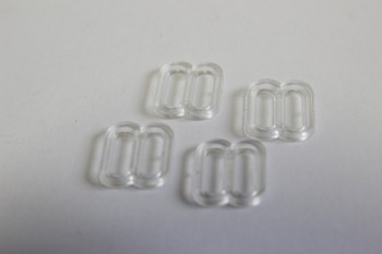 1314/14/001/11/47 - Zierteil, Nylon, ca. 11x11 mm, transparent