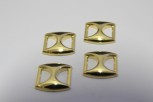 2401/14/166/15/21 - Zierteil, Metall, Gr. 30 mm ( Durchlass) , gold 